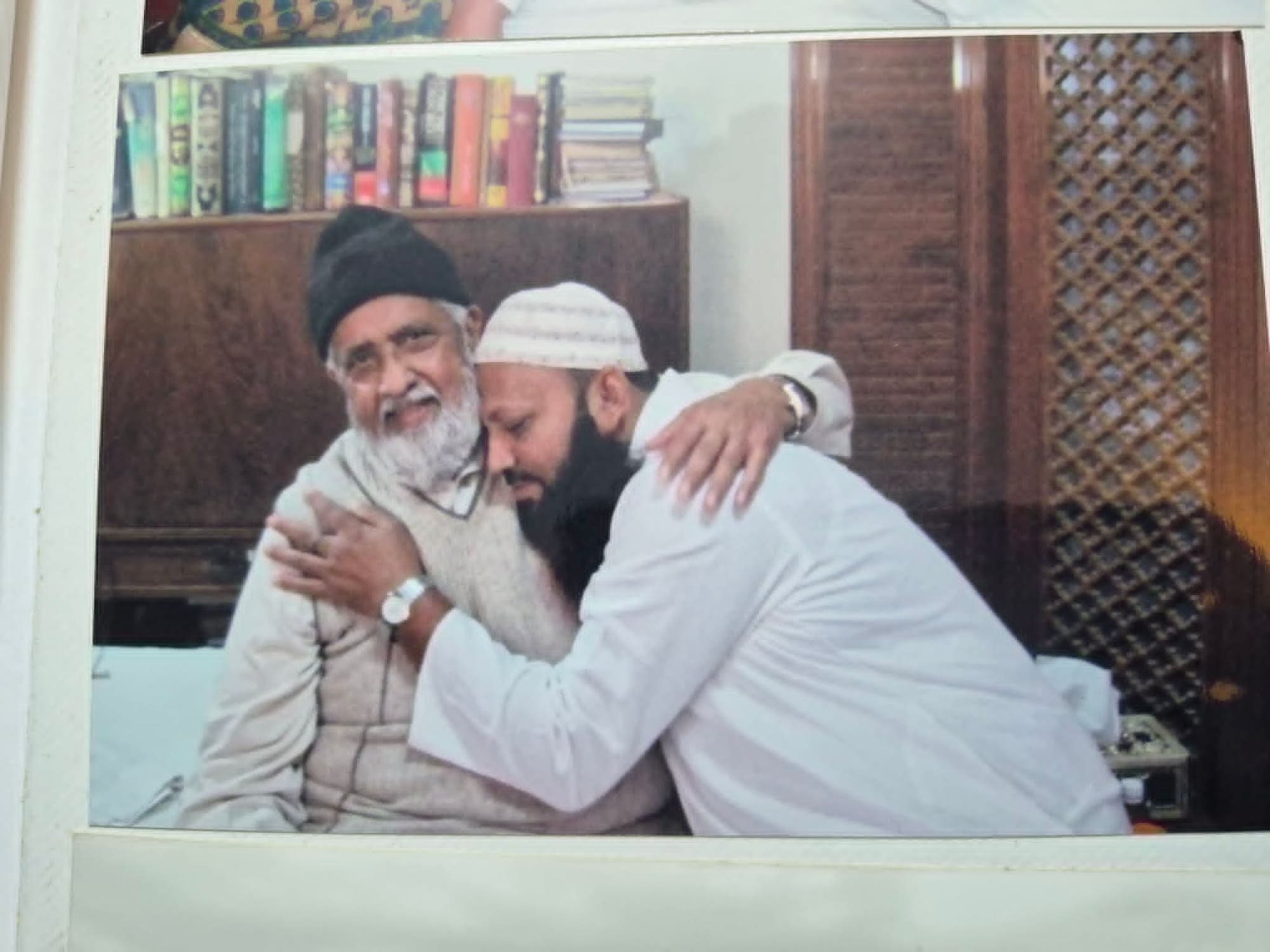 Greeting a respected elder