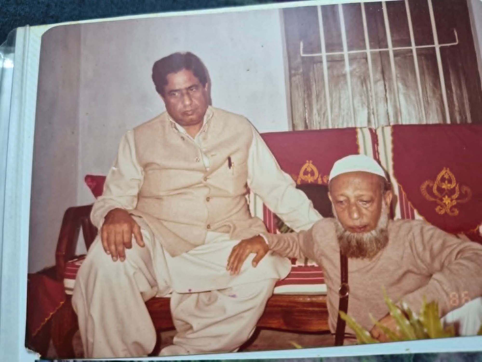 Hazrat Shah Sufi Mohammad Abdul Matin (R) in his later years